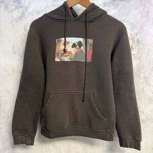 Lofi Girl Hoodie Sweatshirt Mens Small Black Hip Hop